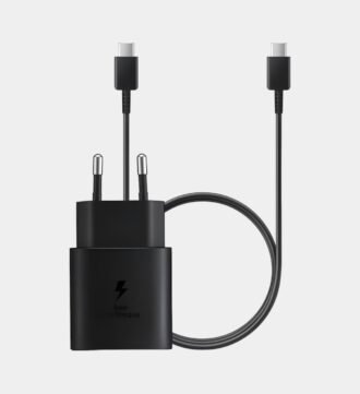 Samsung 25W Fast Charger USB-C + USB-C to USB Cable 1M Zwart